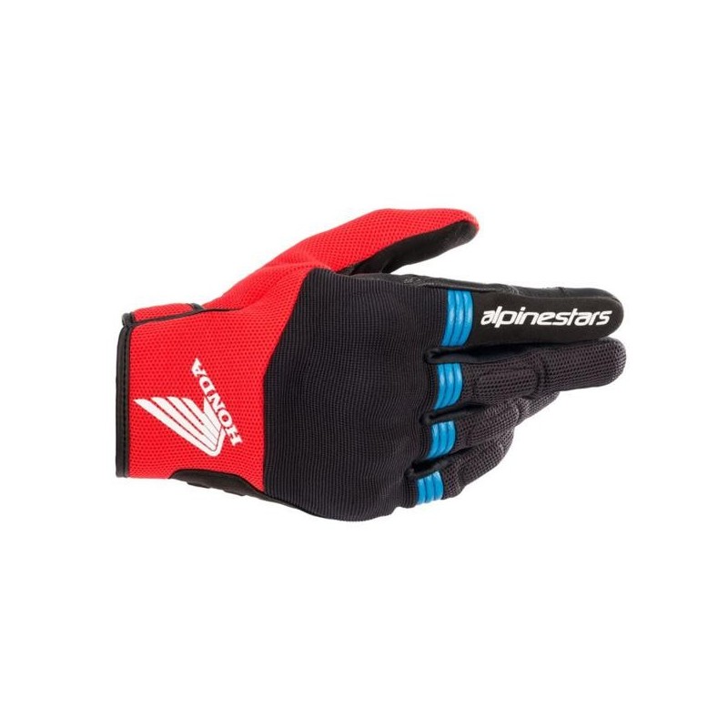 GUANTES HONDA COPPER NG/RJ/AZ T-XS