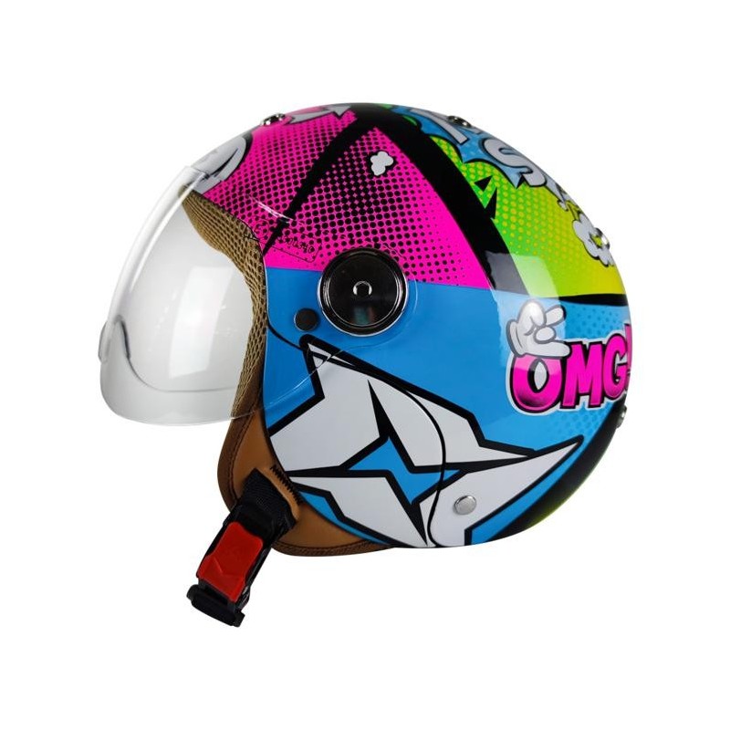 CASCO JET AXXIS INFANTIL PUPPY B103D COMIC