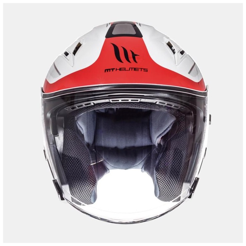 CASCO MT AVENUE SV CROSSROAD BRILLO BLANCO ROJO
