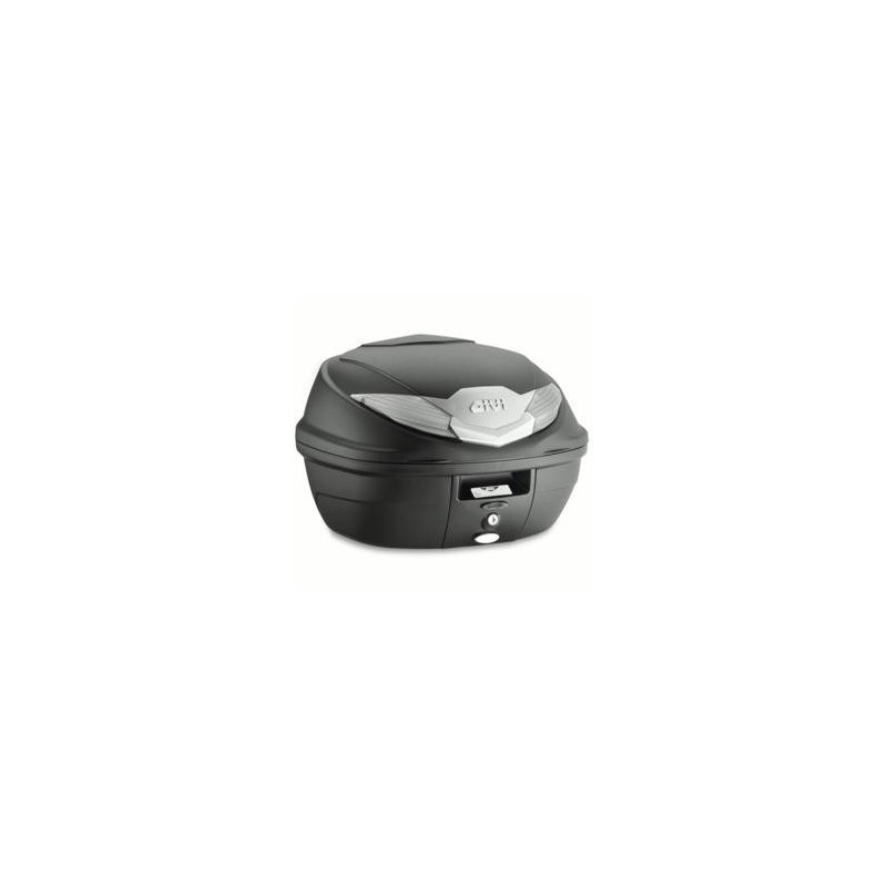 BAUL MONOLOCK B360 NEGRO CATADIOPTRICO AHUMADO
