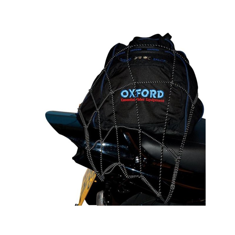 RED PORTAOBJETOS OXFORD REFLECTANTE NEGRO/BLANCO