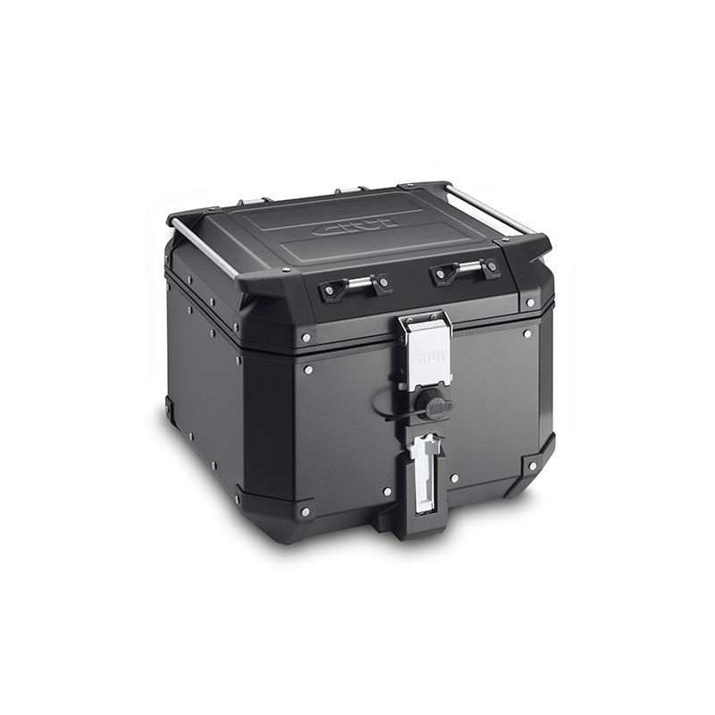 MALETA CENTRAL TREKKER OUTBACK 42L ALUMINIO NEGRO MONOKEY