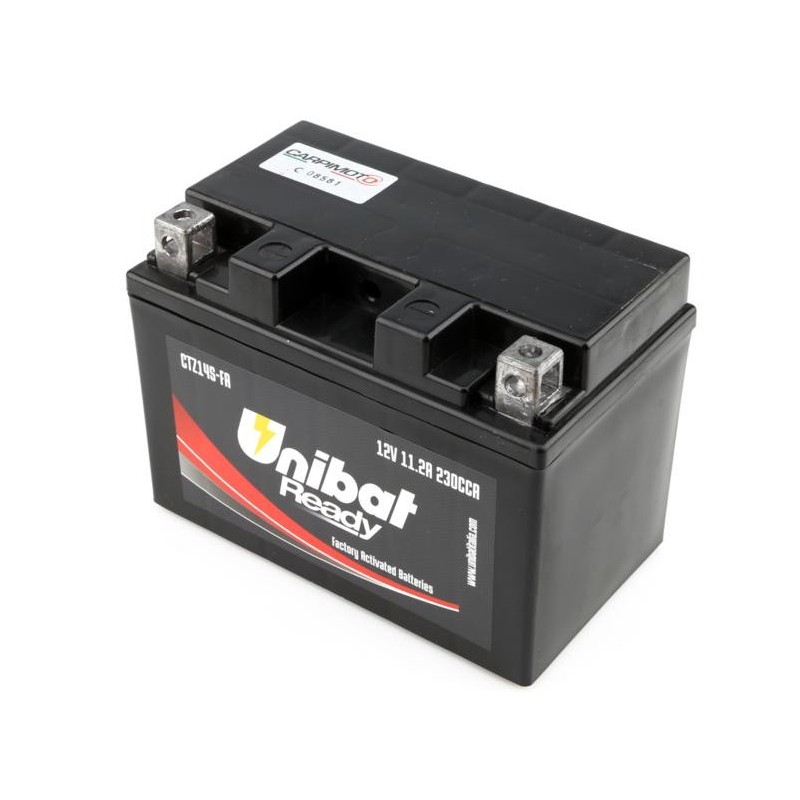 BATERIA UNIBAT YTZ14S SELLADA FACTORY ACTIVATED