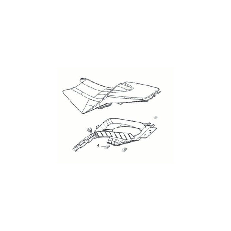 TUERCA DE SEGURIDAD Ø4.2 ROSCA CHAPA